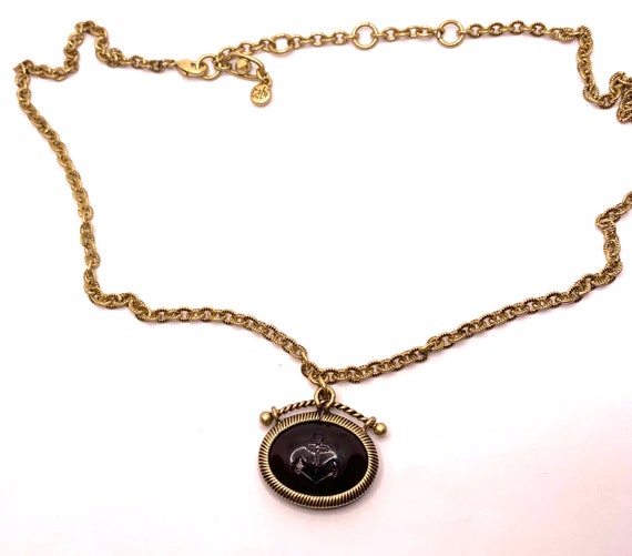 Vintage Cabi Anchor Pendant Adjustable 