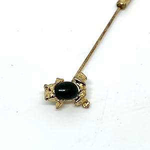 Vintage Frog stick pin