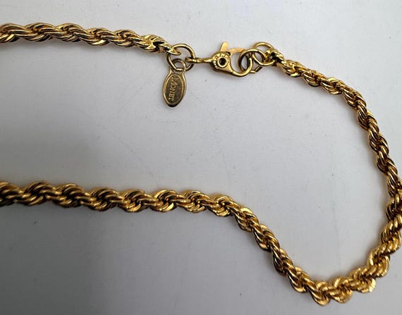 Vintage Monet Dainty Rope Chain Gold Tone Bracelet 7.5 Inch - Etsy