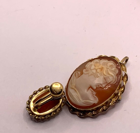 【まとめ売り】ヴィンテージ カメオブローチ ペンダント 10点セット 753d3677bc8f43cfbe1d10df9a1121