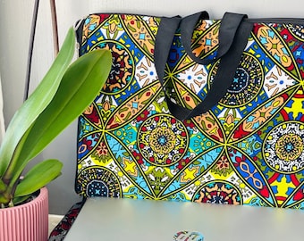 Laptop Case Bag/Laptop Sleeve Case/Handmade Ankara Laptop Cover/ 16 inches Laptop Cover Bag