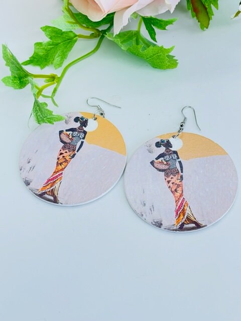 1 Pao D Orecchn Vntage Con For Vegetal, Orecchn Pendent A