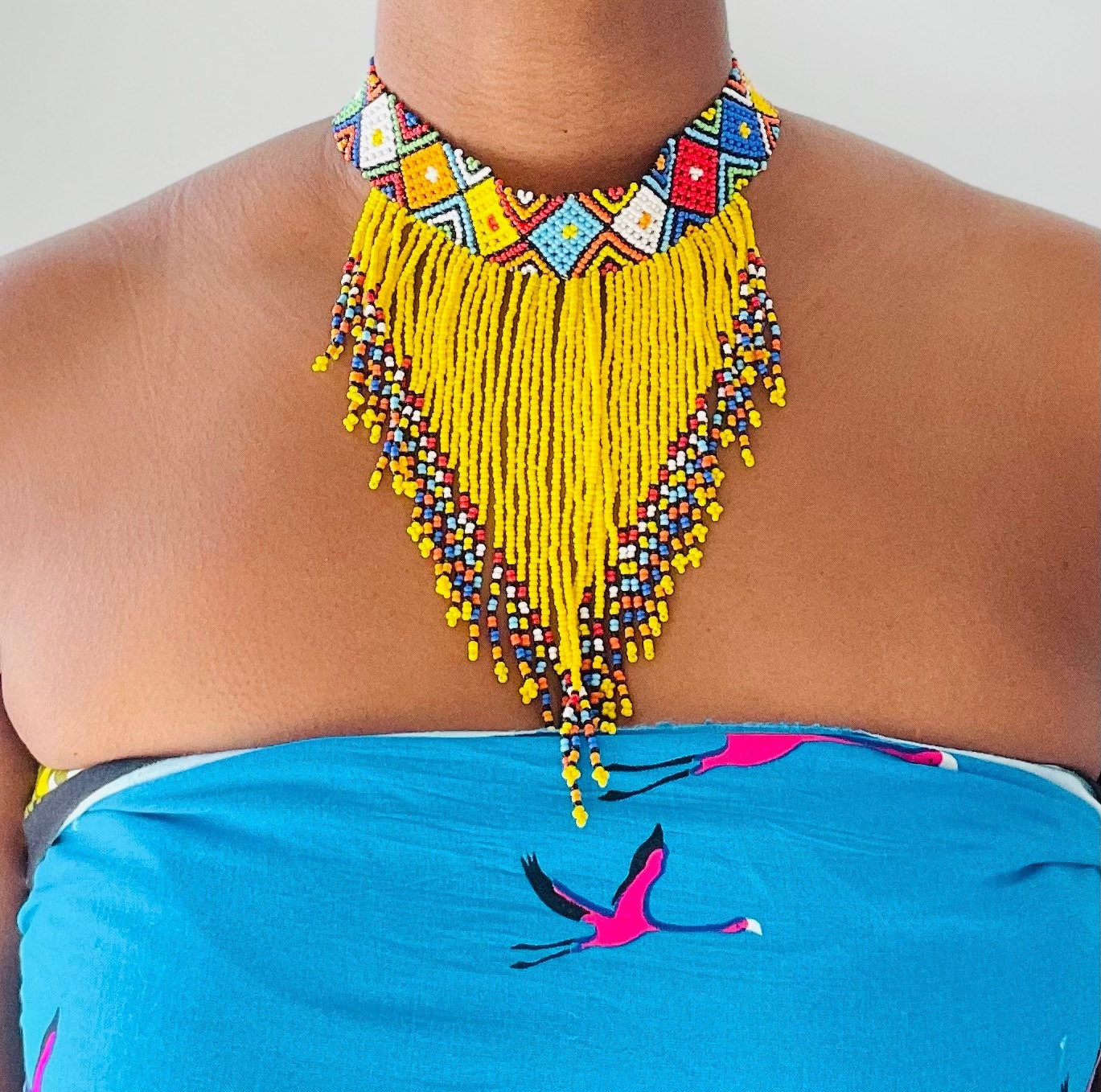 Pin on African Bead Necklaces