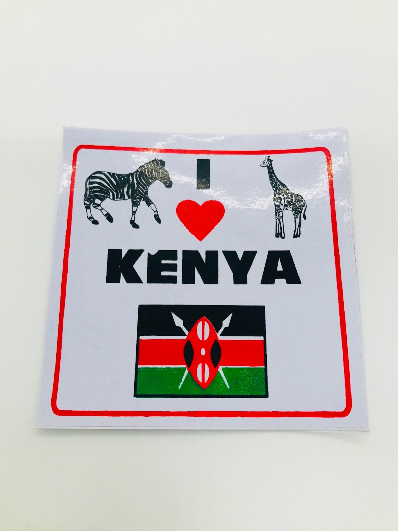 Africa Kenya Stickers/kenya Flag Seal Stickers/car Laptop Etsy UK