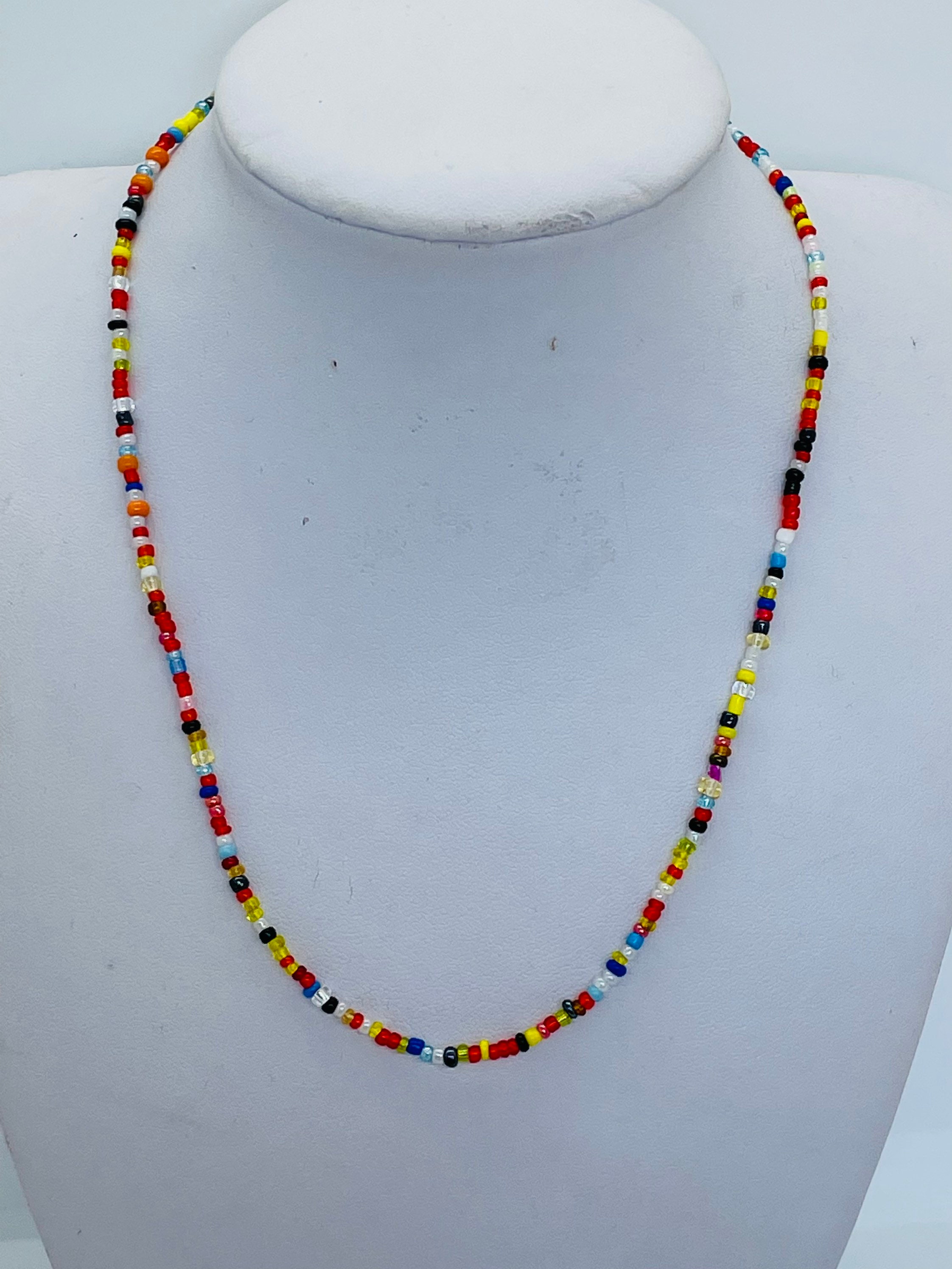 Seed Beads Choker/Beaded Necklace/Women Beads Necklace/Choker Etsy