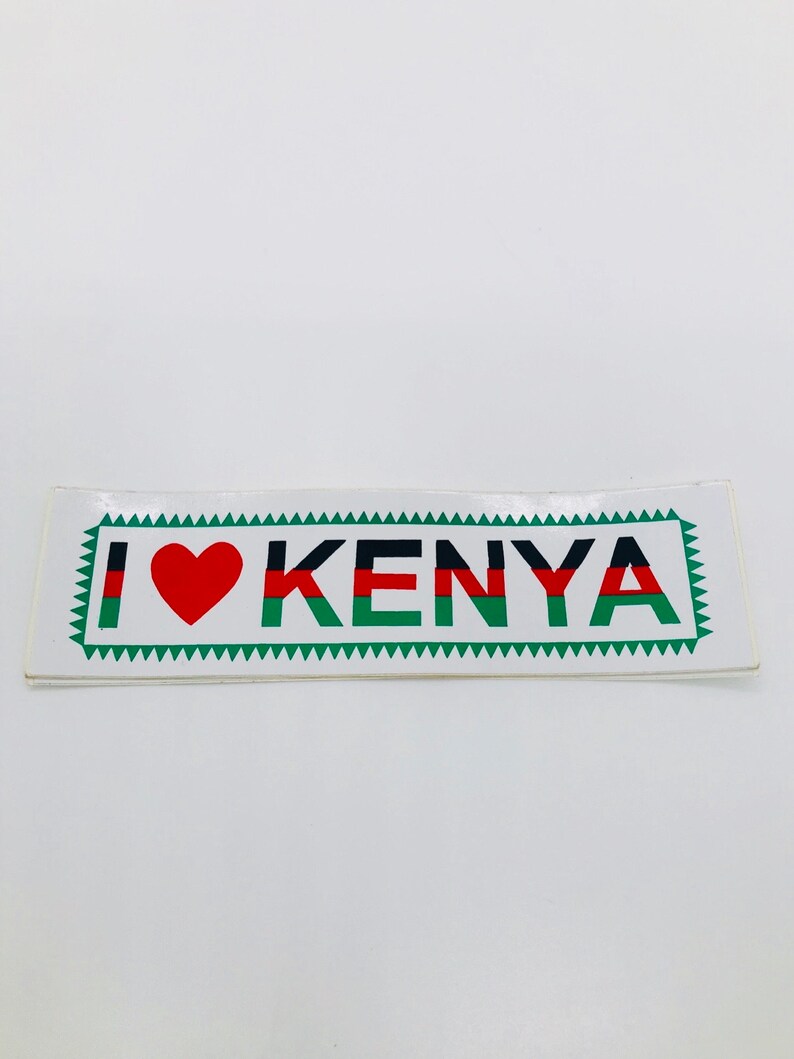 Africa Kenya Stickers/kenya Flag Seal Stickers/car Laptop Etsy UK