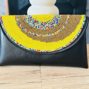 Afrique enveloppe cuir sac à main/fourre-tout en cuir/sac à main culture portefeuilles/sac à main tribal fait main/cadeau de demoiselles d'honneur/sac en cuir pochette/cadeau pour elle