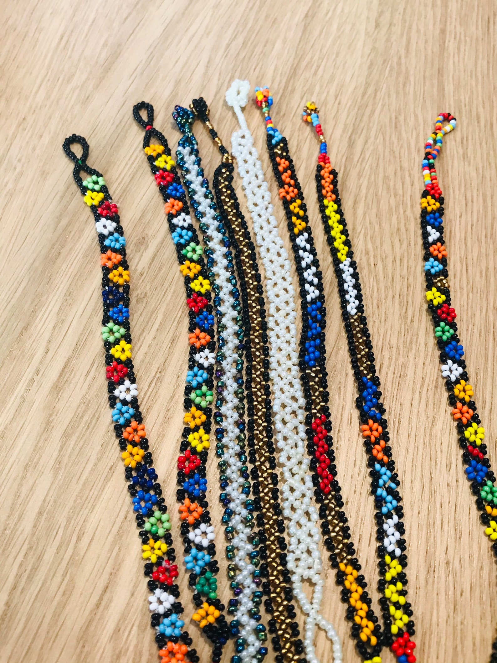 Africa Kenya Handmade Beads Adults bangle bracelets Women | Etsy