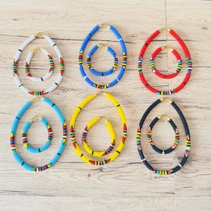 Africa Beads Necklace Set/Maasai Necklace/Beads Necklace With Bracelet/Necklace for Women/Tribal Beads Necklace/Necklace & bracelet Set/Gift