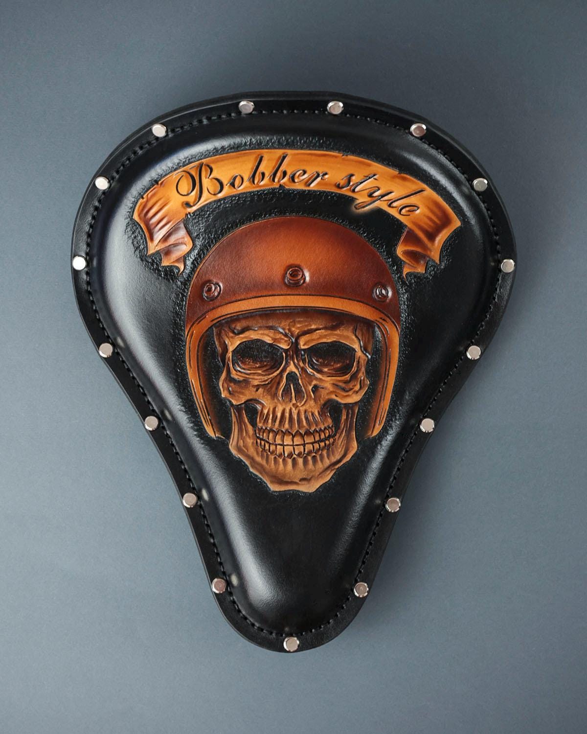 Custom leather motorcycle helmet sale