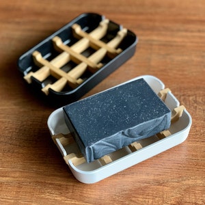 Soap Dish, Bamboo Fibre, Sustainable, Biodegradable *Palm Oil Free *Australian Seller