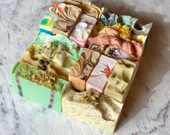 Discounted Soap & Seconds *Handmade Bar Soap *Palm Oil Free *Vegan Friendly