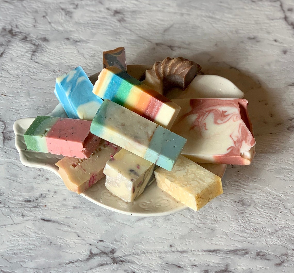 Ugly Soap Soap Seconds Odds Offcuts Soap Pieces Handmade Etsy