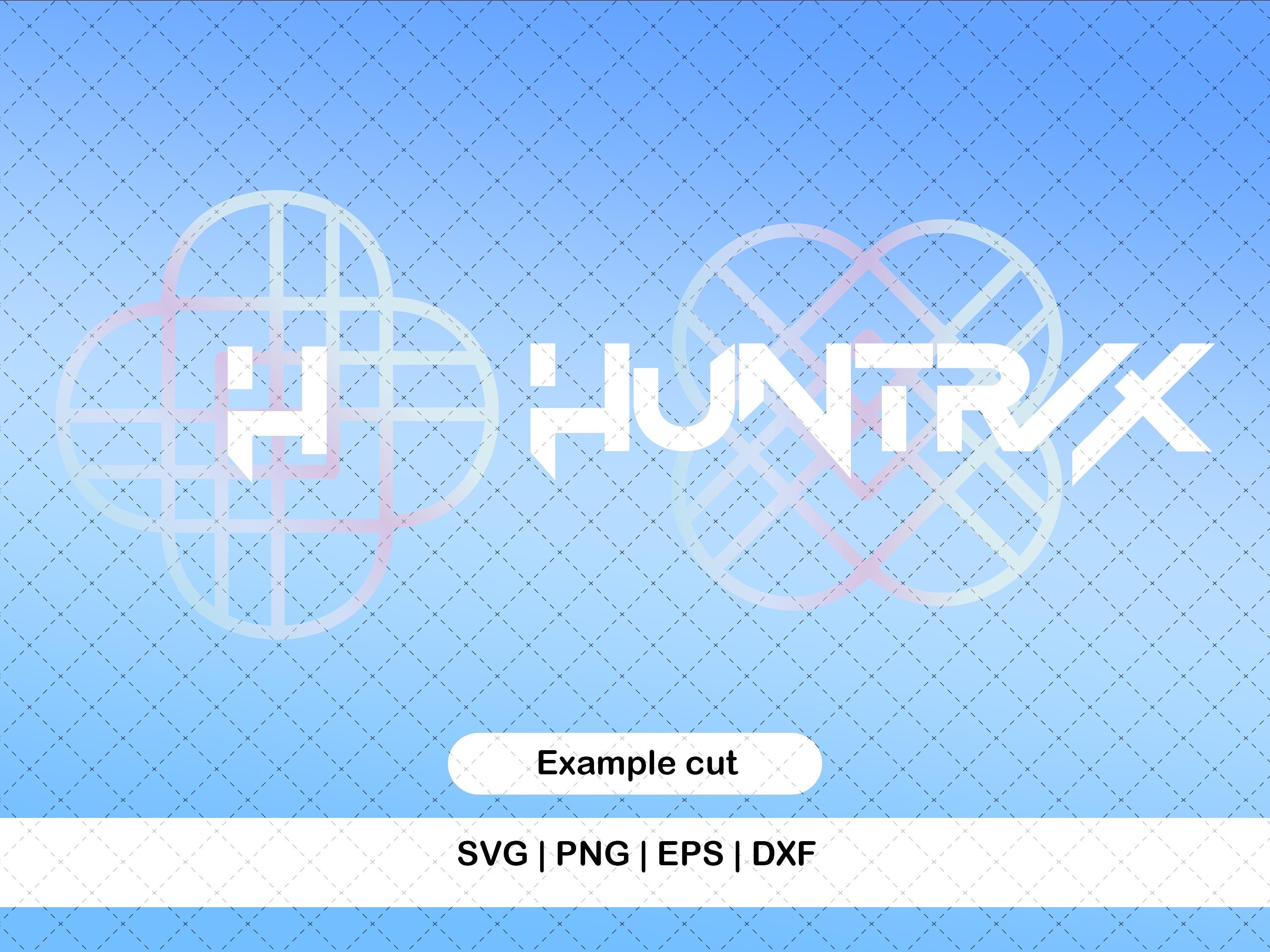 Huntrix Logo Vector Files | K-pop Cosplay Cut Files (SVG, PNG, PDF) - Etsy