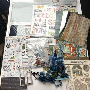 By The Sea Scrapbook Kit