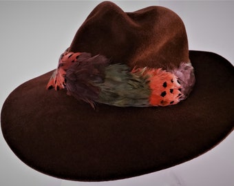 VINTAGE BETMAR Wool Felt Hat with Original Hatbox