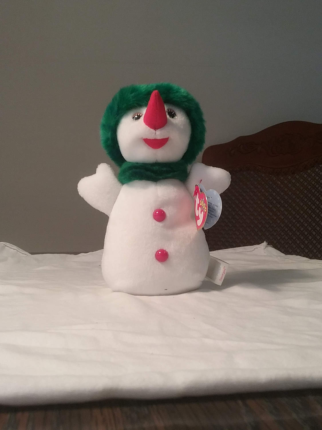 snowgirl beanie baby