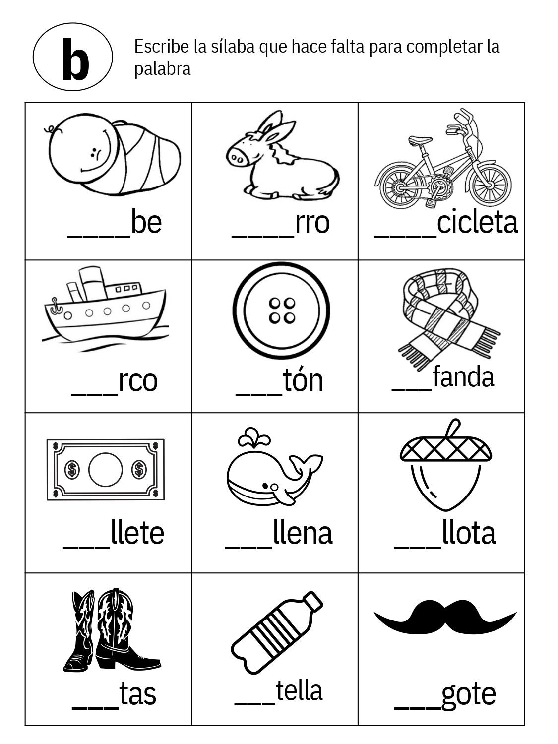 Practice Learn Read Write Spanish Mexican, Vocabulary Teach Vowels