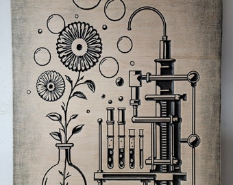 Original Artwork Carving "Making Air" by Elijah Cardona, Ithaca NY. Signed and Numbered.