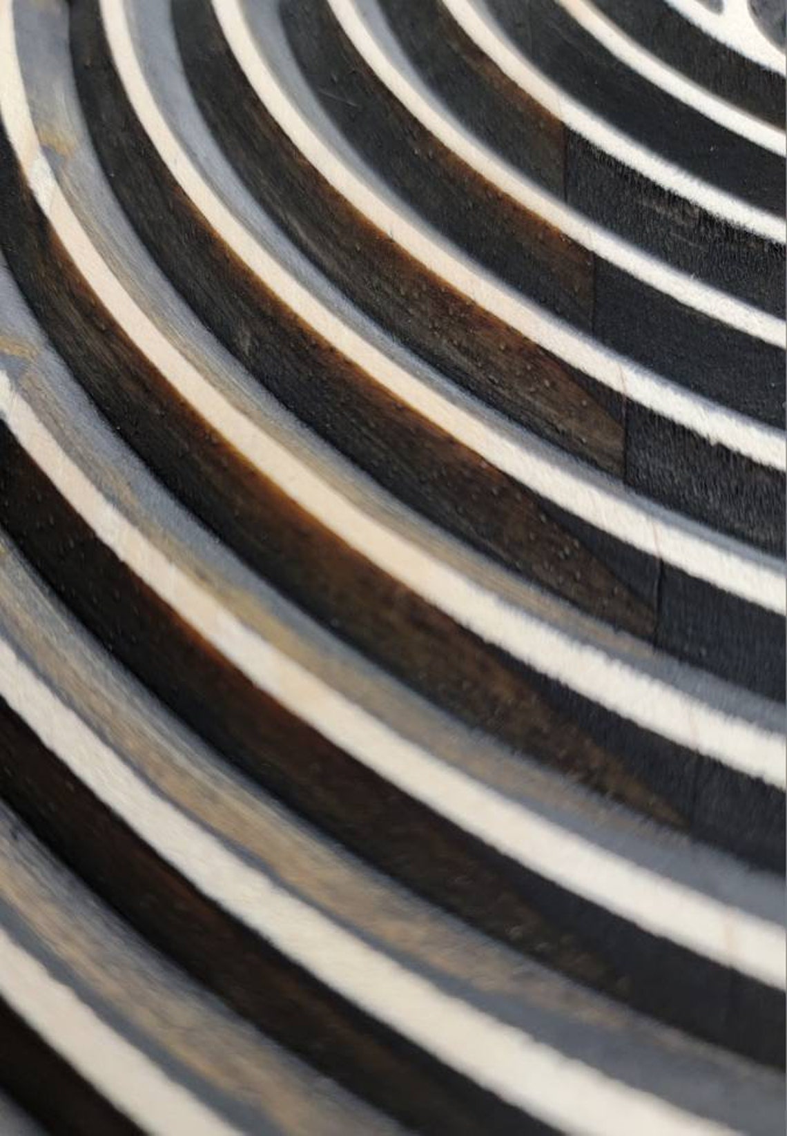 Dark Brown Wood Finger Labyrinth, Chartres Style Meditation Art - Etsy