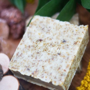 Grapefruit & Calendula Soap Certified 100% Natural Pure Vegan Handmade Soap Cold Process image 2