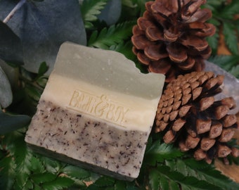 Forest Walk Soap - Certified 100% Natural Pure Vegan Handmade Soap (Cold Process) | Bean and Boy Soap