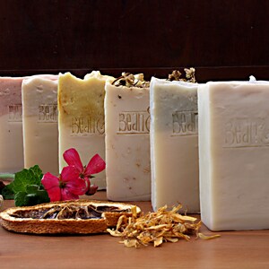 GOOD MORNING SUNSHINE Certified 100% Natural Pure Vegan Handmade Soap Cold Process Bean and Boy Soap Palm-Free image 4