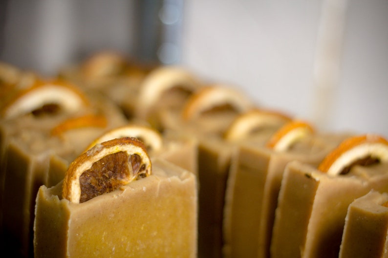 Turmeric & Orange Soap Certified 100 Natural Pure Vegan Etsy