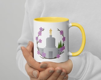 Oregon Capitol Cherry Blossom Coffee Mug