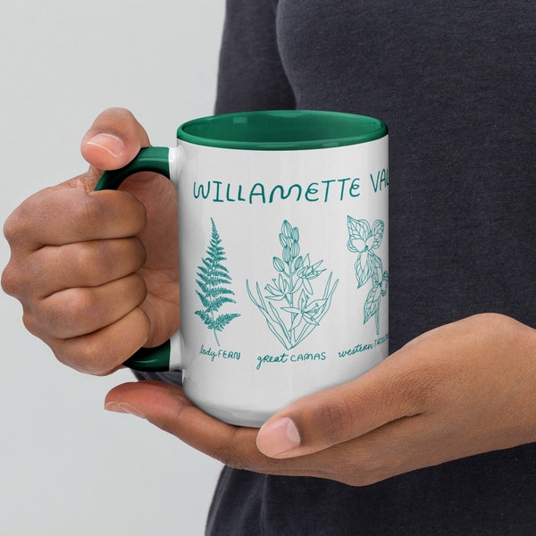 Willamette Valley Native Plants Coffee Mug