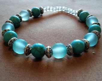 Turquoise Beaded Bracelet