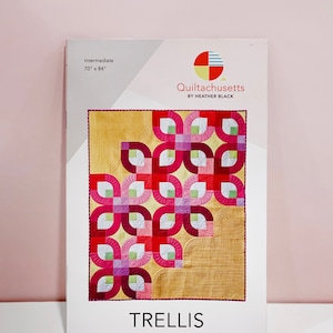 Trellis Quilt Digital Pattern by Heather Black - Quiltachusetts
