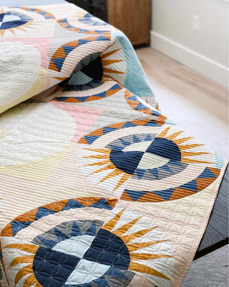 Pole Star Digital Quilt Pattern by Heather Black - Quiltachusetts - Etsy