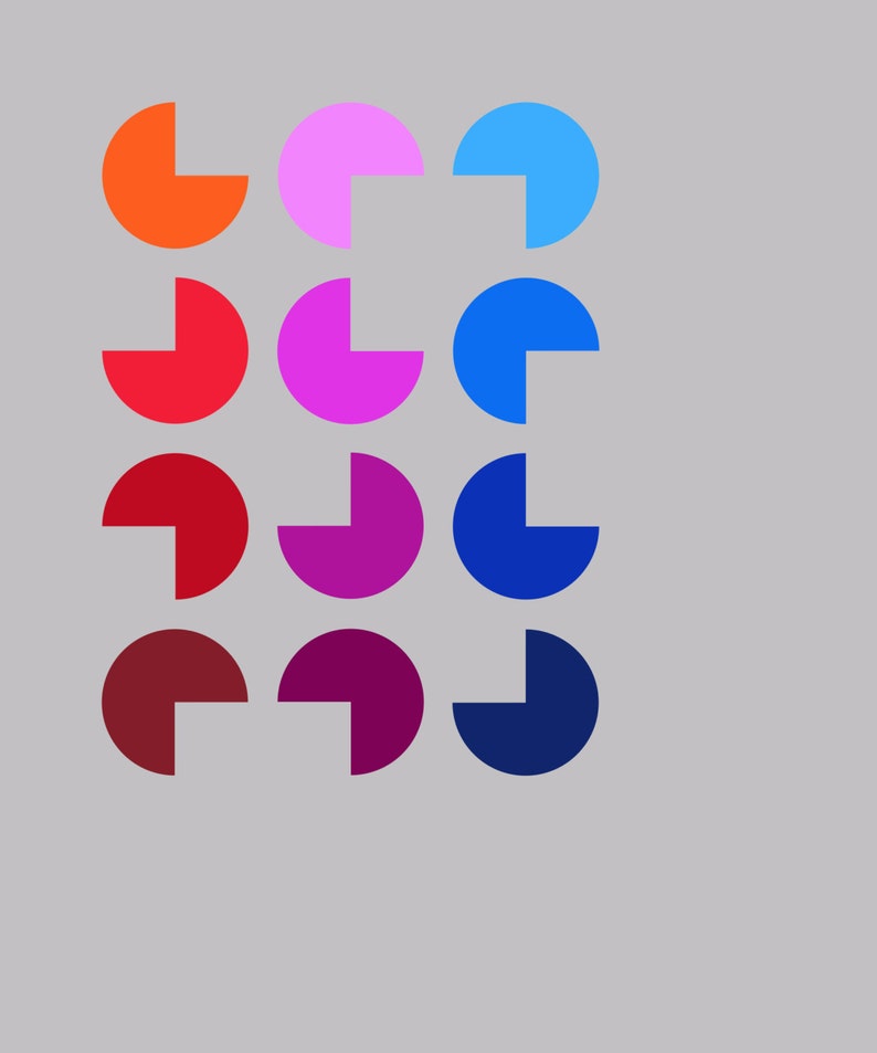 Quarter Hours Quilt Digital Pattern by Heather Black Quiltachusetts Etsy