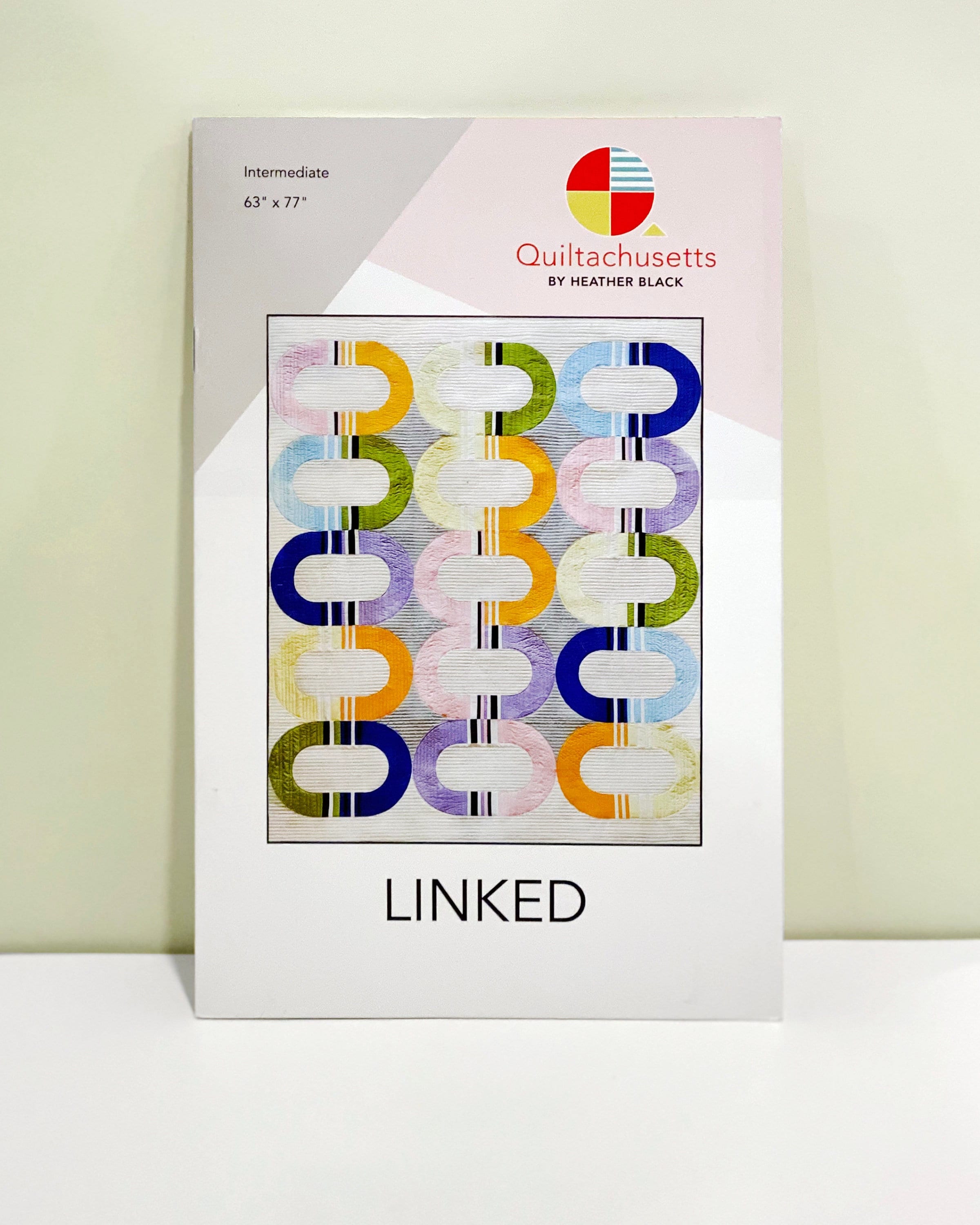 Linked Quilt Digital Pattern by Heather Black - Quiltachusetts - Etsy