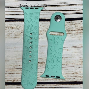 Uhrenarmband mit Cheetah Gravur