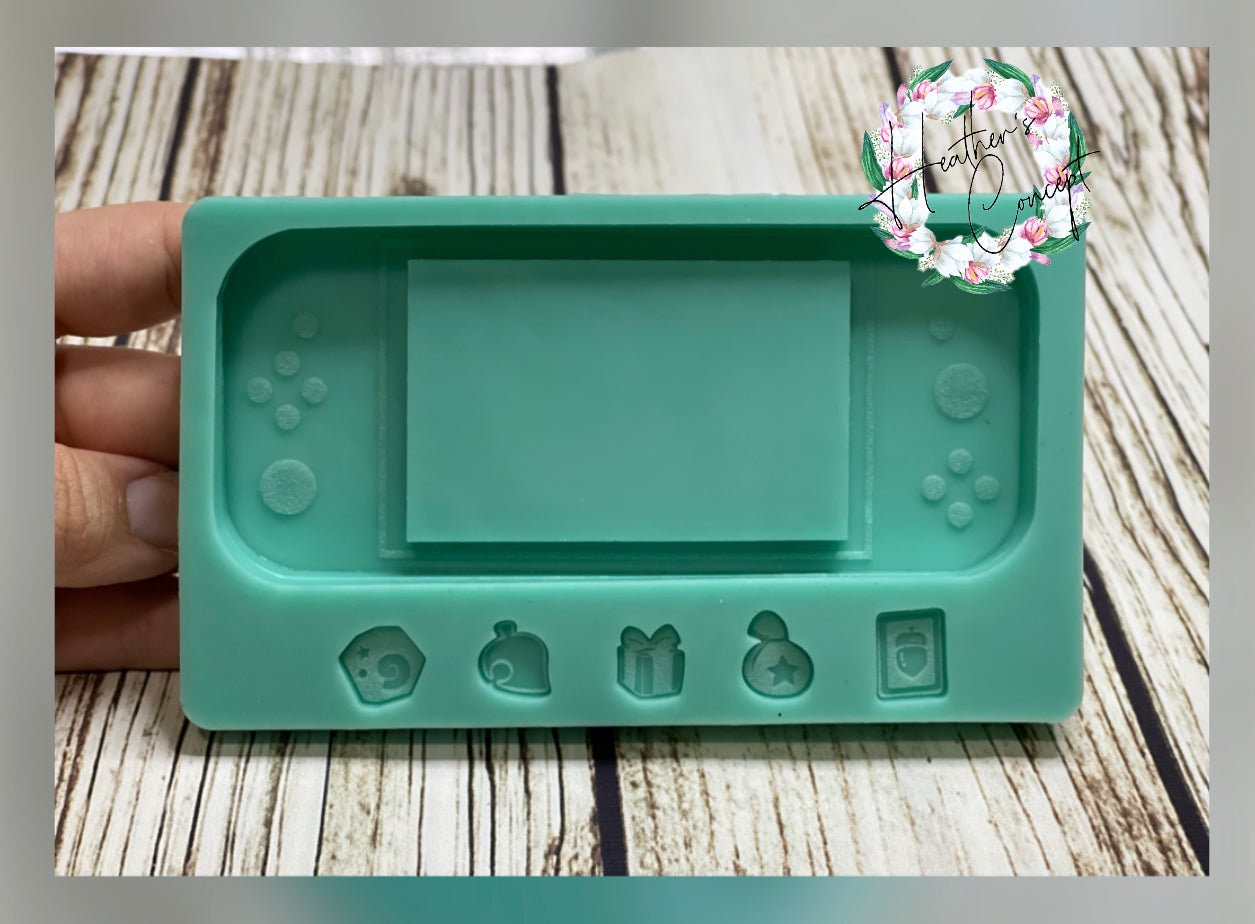 Game Console Shaker Silicone Mold, Epoxy Resin Shaker Molds