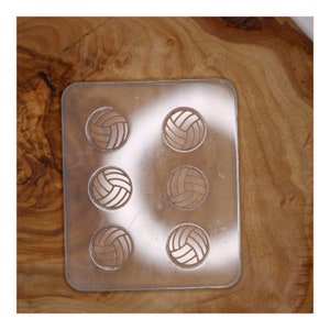Volleyball chocolate clearance molds