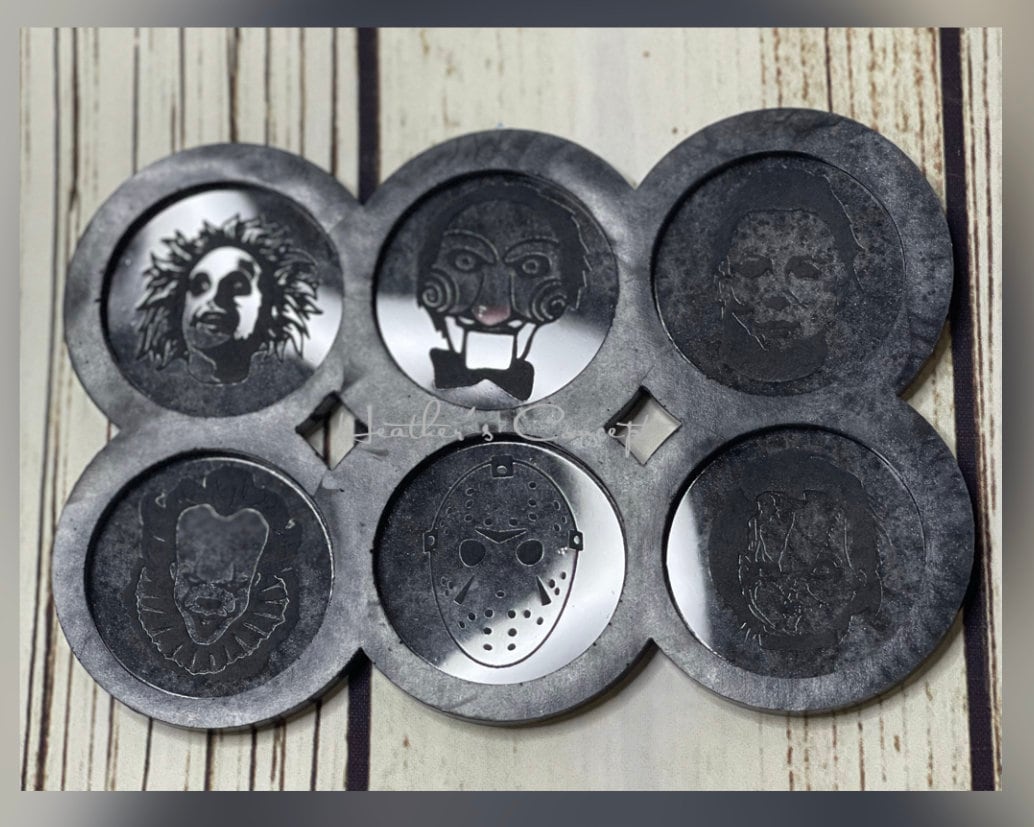 Halloween Phone Grip Backing Bundle Mold