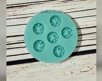 10 mm Druzy Cabochon  Mold