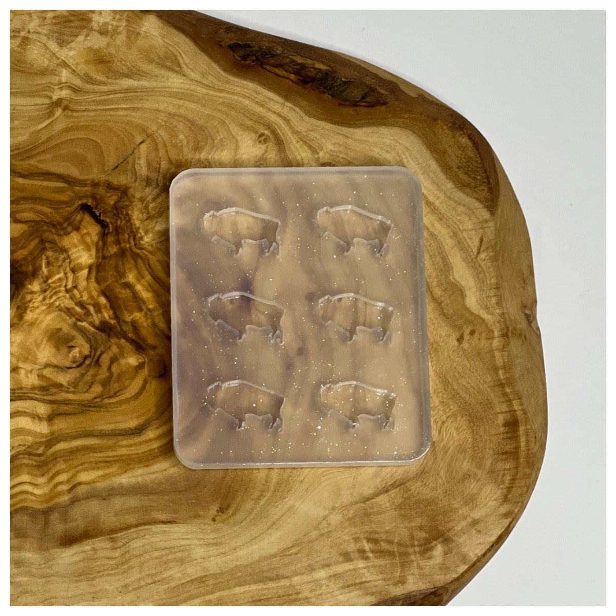 Buffalo Earring Stud Mold