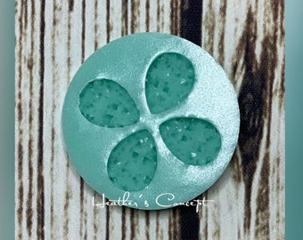 Tear Drop Druzy Cabochon Earring Mold