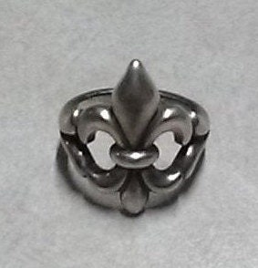 Retired James Avery Sterling Silver Womans Ring With Fleur De Lis Design Etsy