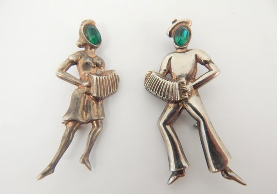 Hard-to Find 1940s Set of Norma Jewelry Corporati… - image 1