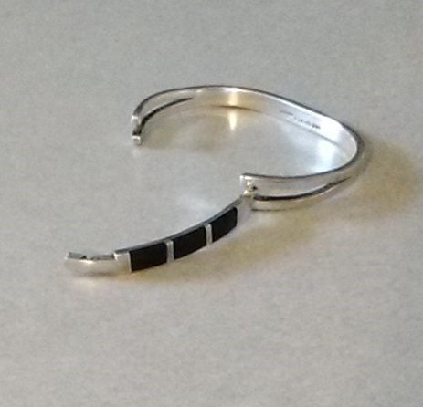 Vintage Taxco Mexico Sterling Silver Bracelet, With TCM-10
