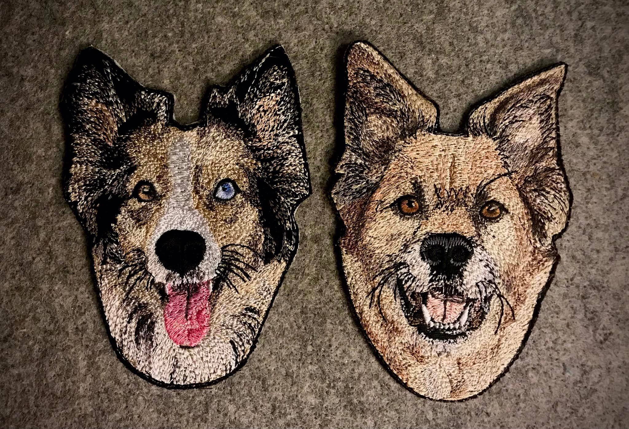 Nov 15 is deadline for Christmas orders. Patch of your Pet, Iron on