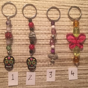 Beaded Keychains