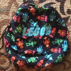 Drawstring Toy Bag