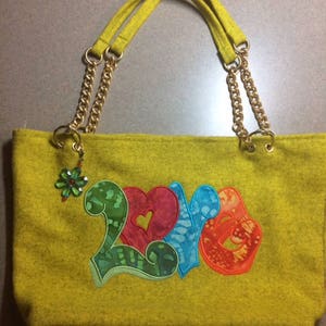 Love Tote, Upholstery Felt fabric
