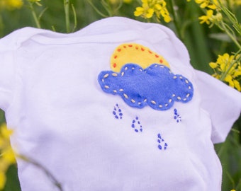 Sun Raining Cloud Onsie